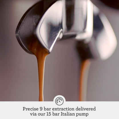 Breville BES878BSS Barista Pro Espresso Machine, Brushed Stainless Steel