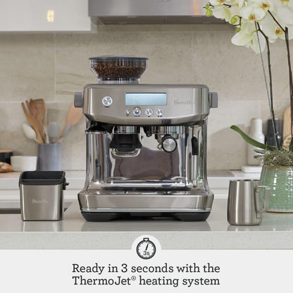 Breville BES878BSS Barista Pro Espresso Machine, Brushed Stainless Steel