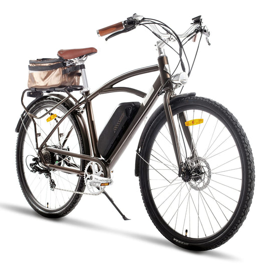Electric Bike for Adults 500W/750W Motor E Bike 28mph Removable Larger Battery 7-Speed 26''/28'' Urban Electric Mountain Bicycle UL