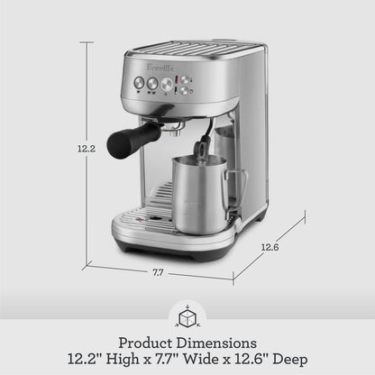 Breville BES500BSS Bambino Plus Espresso Machine, Brushed Stainless Steel