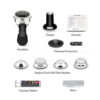 Breville BES500BSS Bambino Plus Espresso Machine, Brushed Stainless Steel
