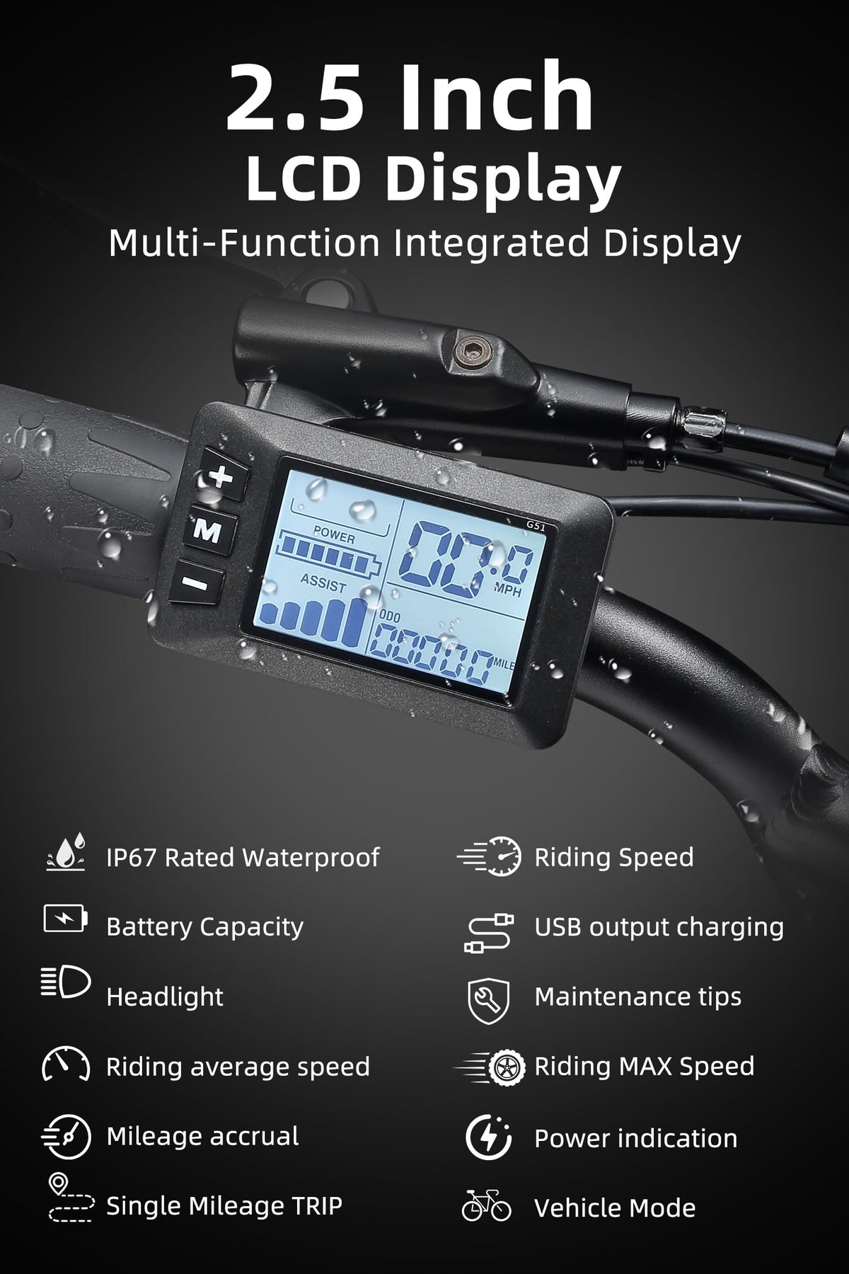 MEELOD Electric Bike for Adults with 750W Brushless Motor 28MPH Commuting Electric Mountain Bike 48V Removable Battery 12V LED Headlight 4.0 Fat