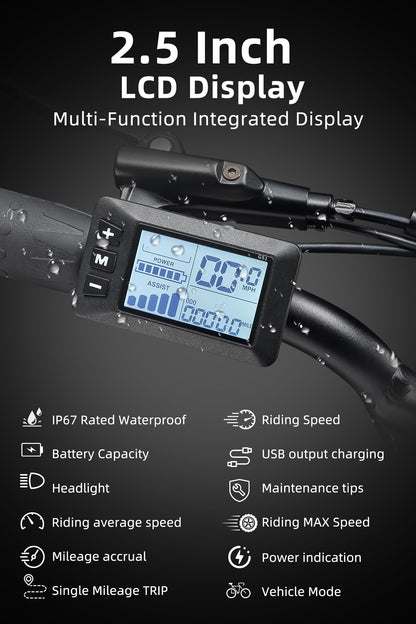 MEELOD Electric Bike for Adults with 750W Brushless Motor 28MPH Commuting Electric Mountain Bike 48V Removable Battery 12V LED Headlight 4.0 Fat