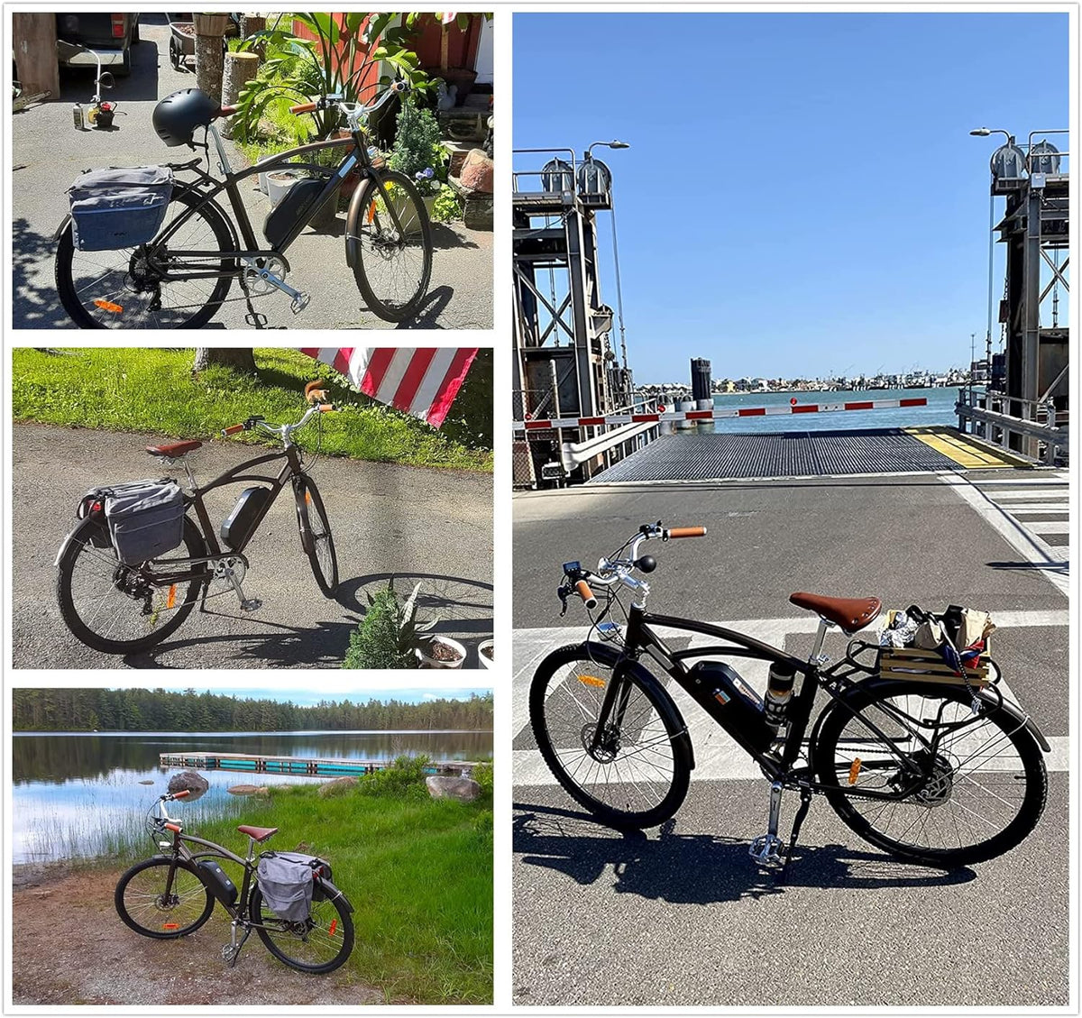 Electric Bike for Adults 500W/750W Motor E Bike 28mph Removable Larger Battery 7-Speed 26''/28'' Urban Electric Mountain Bicycle UL